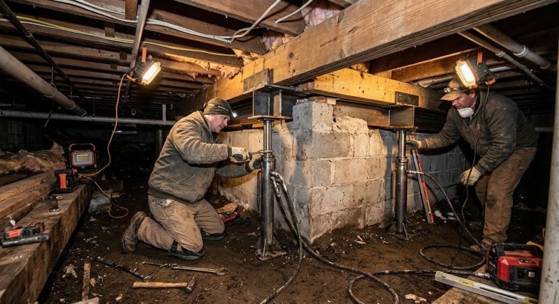 Basement Underpinning in Columbus, OH