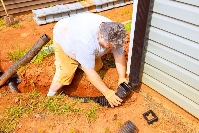 Water Drainage Installation