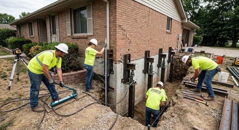 Foundation Lifting in Columbus, OH