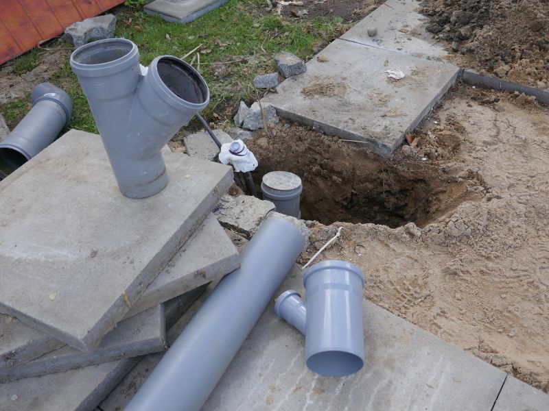 Water Drainage Installation detail