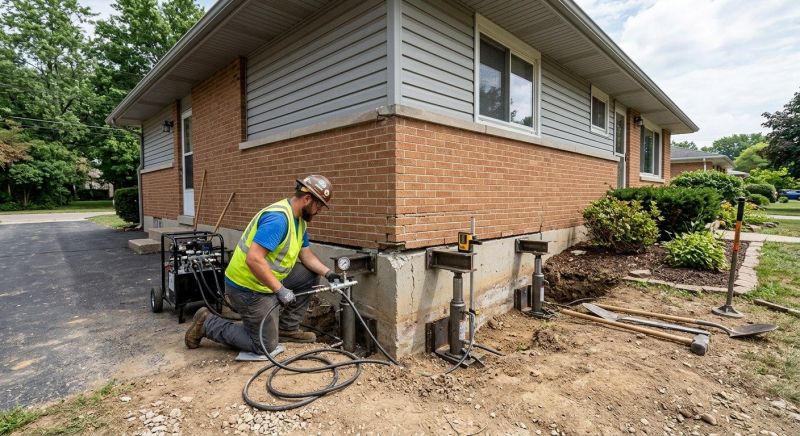 House Foundation Leveling in Columbus, OH