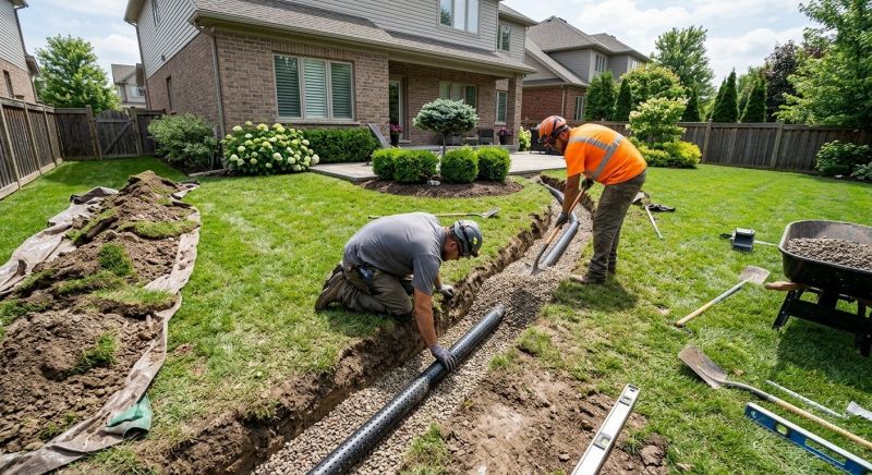 Yard Drainage Improvement in Birmingham, AL